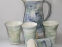 Pitcher and Mugs